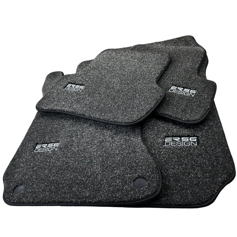 Gray Luxury Floor Mats For Mercedes Benz E-Class W124 Sedan (1985-1995) | ER56 Design - AutoWin