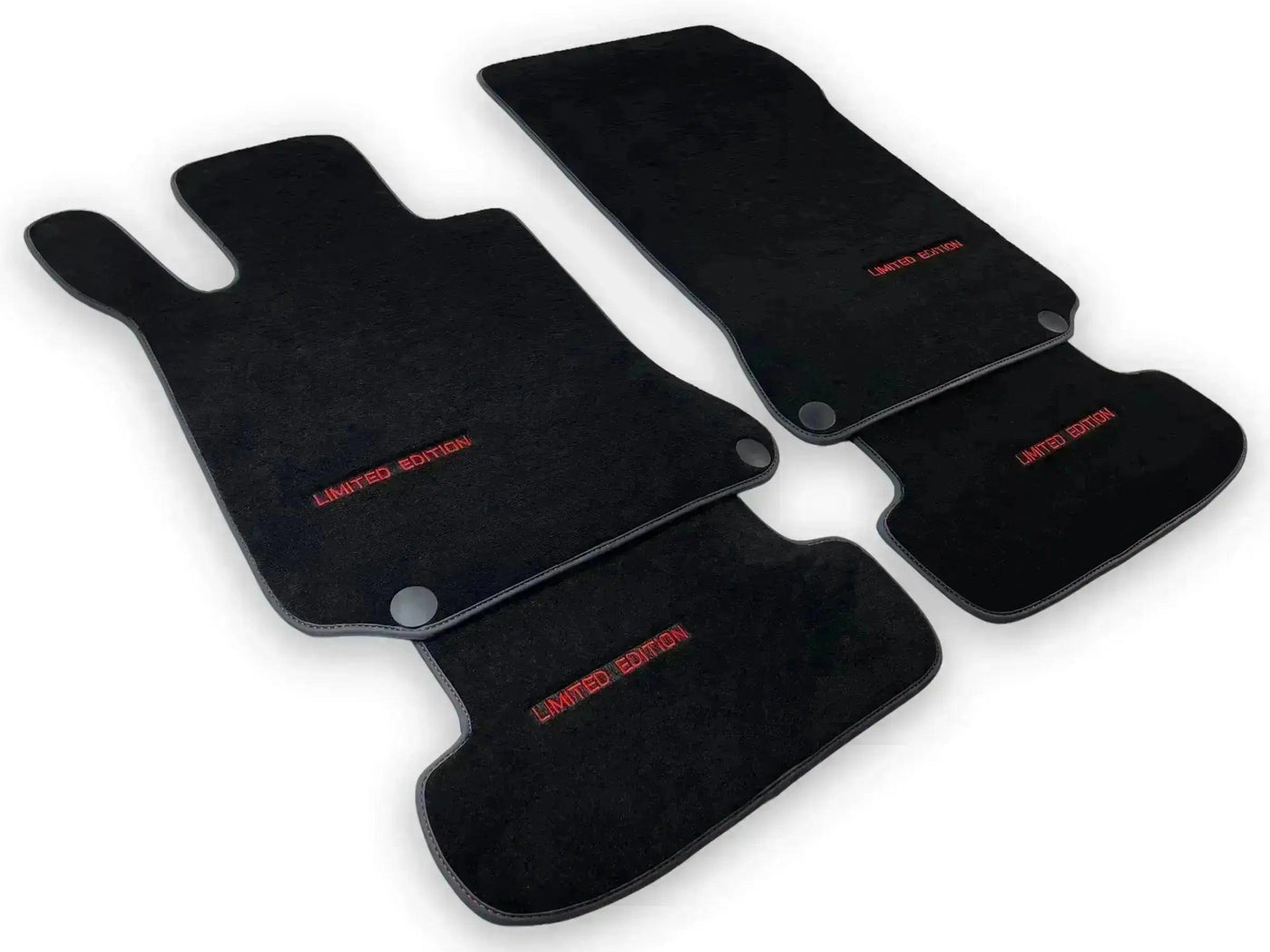 Gray Luxury Floor Mats For Mercedes Benz GLK-Class X204 (2008-2012) | ER56 Design - AutoWin