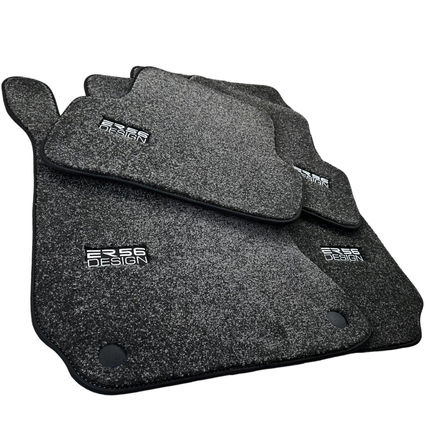 Gray Luxury Floor Mats For Mercedes Benz S-Class C217 Coupe (2014-2023) | ER56 Design - AutoWin