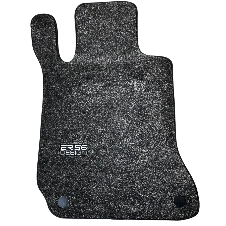 Gray Luxury Floor Mats For Mercedes Benz S-Class W126 (1979-1991) | ER56 Design - AutoWin