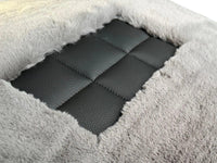 Gray Sheepskin Floor Mats For Bentley Mulsanne (2010-2020) Er56 Design Brand - AutoWin