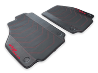 Leather Floor Mats For Ferrari 458 Italia 2009-2015 With Carbon Fiber - AutoWin
