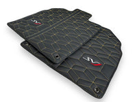 Leather Floor Mats for Lamborghini Aventador SVJ Limited Edition - AutoWin