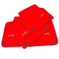 Red Floor Mats for Audi A5 - F57 Convertible (2020-2023) | ER56 Design - AutoWin