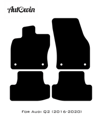 Red Floor Mats for Audi Q2 (2016-2020) | ER56 Design - AutoWin
