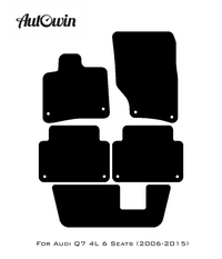 Red Floor Mats for Audi Q7 4L (2006-2015) | ER56 Design - AutoWin