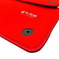 Red Floor Mats for AudiQ3 F3 Sportback (2018-2024) | ER56 Design - AutoWin