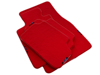 Red Floor Mats For BMW 4 Series F32 With M Package AutoWin Brand - AutoWin