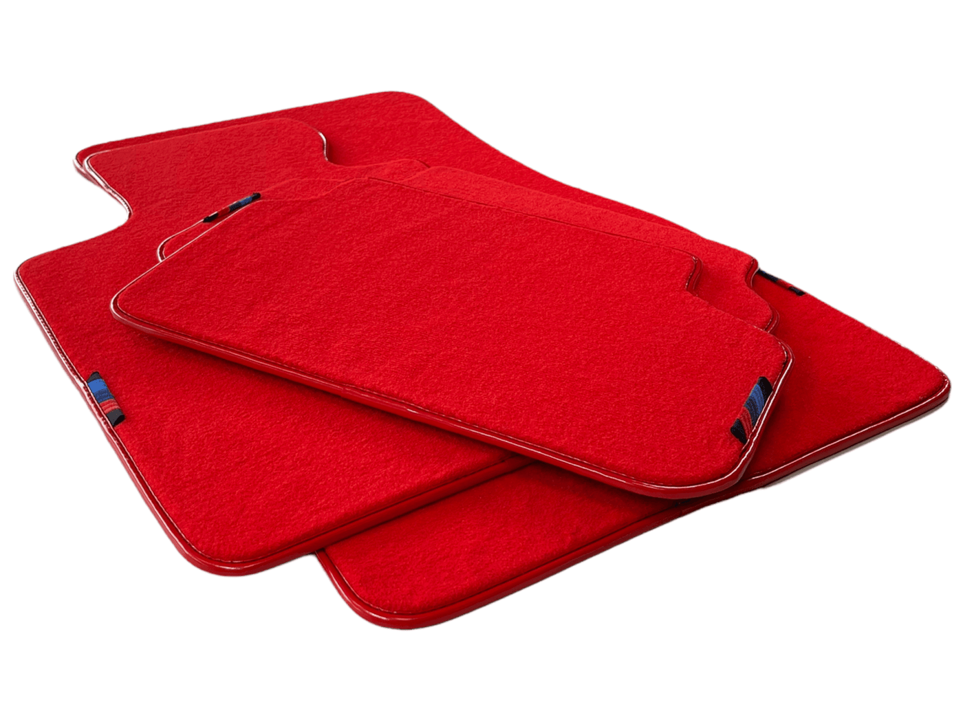 Red Floor Mats For BMW X2 Series F39 With M Package - AutoWin
