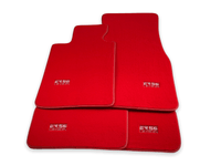 Red Floor Mats For BMW X5 Series E70 LCI - ER56 Design Brand - AutoWin