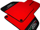 Lamborghini Huracan EVO (2014-2023): Red Mats with Black Borders
