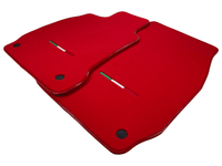 Red Floor Mats For Maserati Quattroporte IT Edition - AutoWin