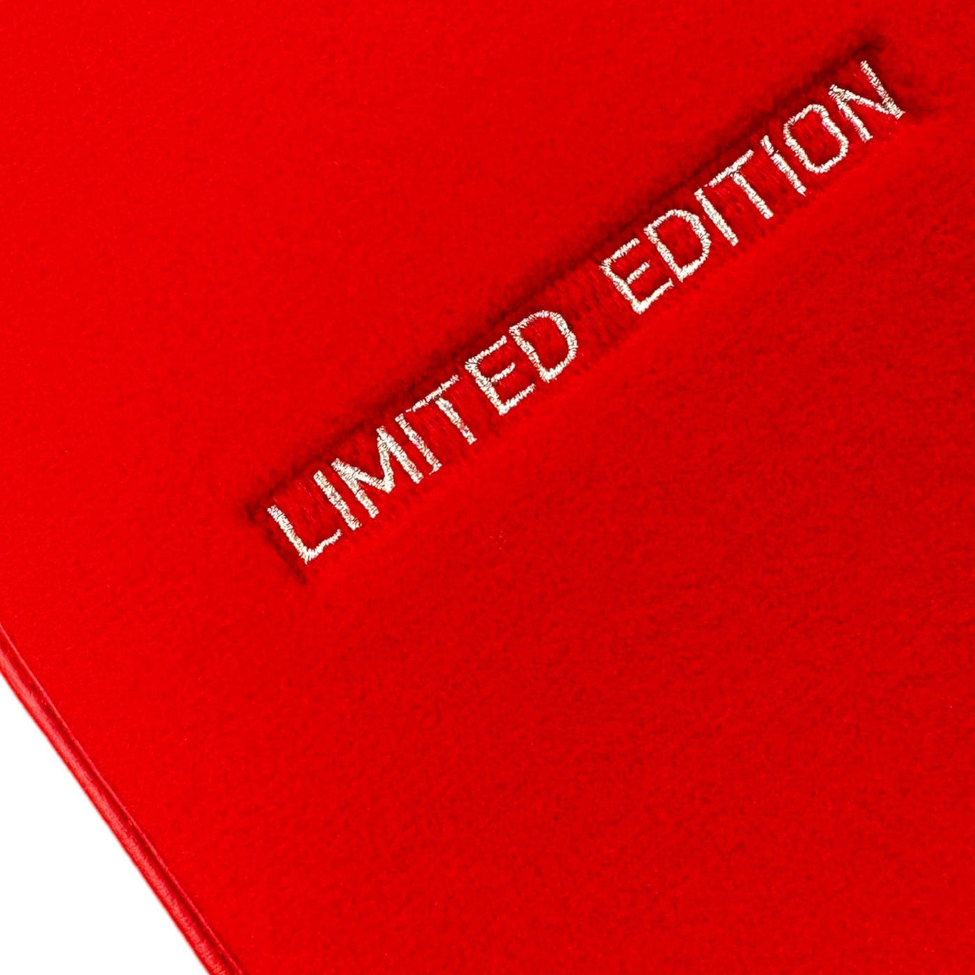 Red Floor Mats For Mercedes Benz CLK-Class C208 Coupe (1997-2002) | Limited Edition - AutoWin