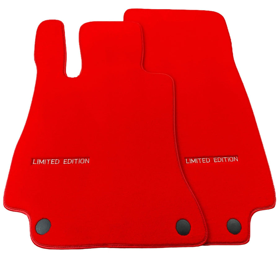 Red Floor Mats For Mercedes Benz EQA-Class H243 (2021-2023) | Limited Edition - AutoWin
