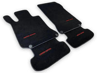 Red Floor Mats For Mercedes Benz GLK-Class X204 (2012-2015) | Limited Edition - AutoWin