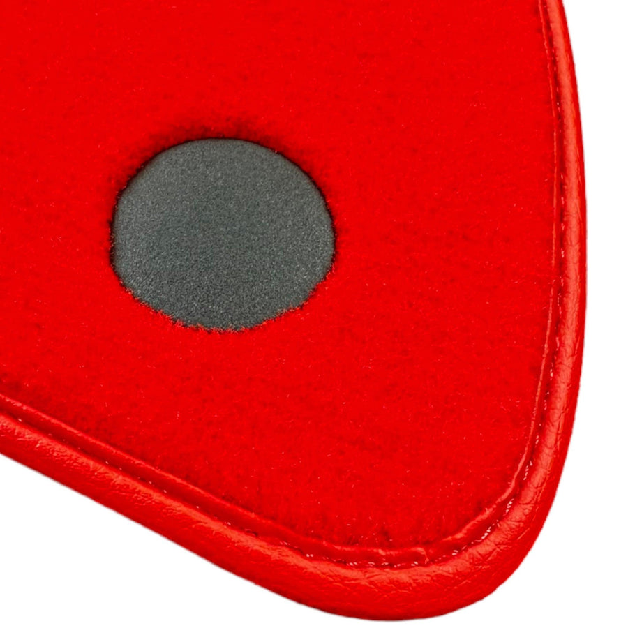 Red Floor Mats For Mercedes Benz S-Class W223 (2020-2023) Short Wheelbase | Limited Edition - AutoWin