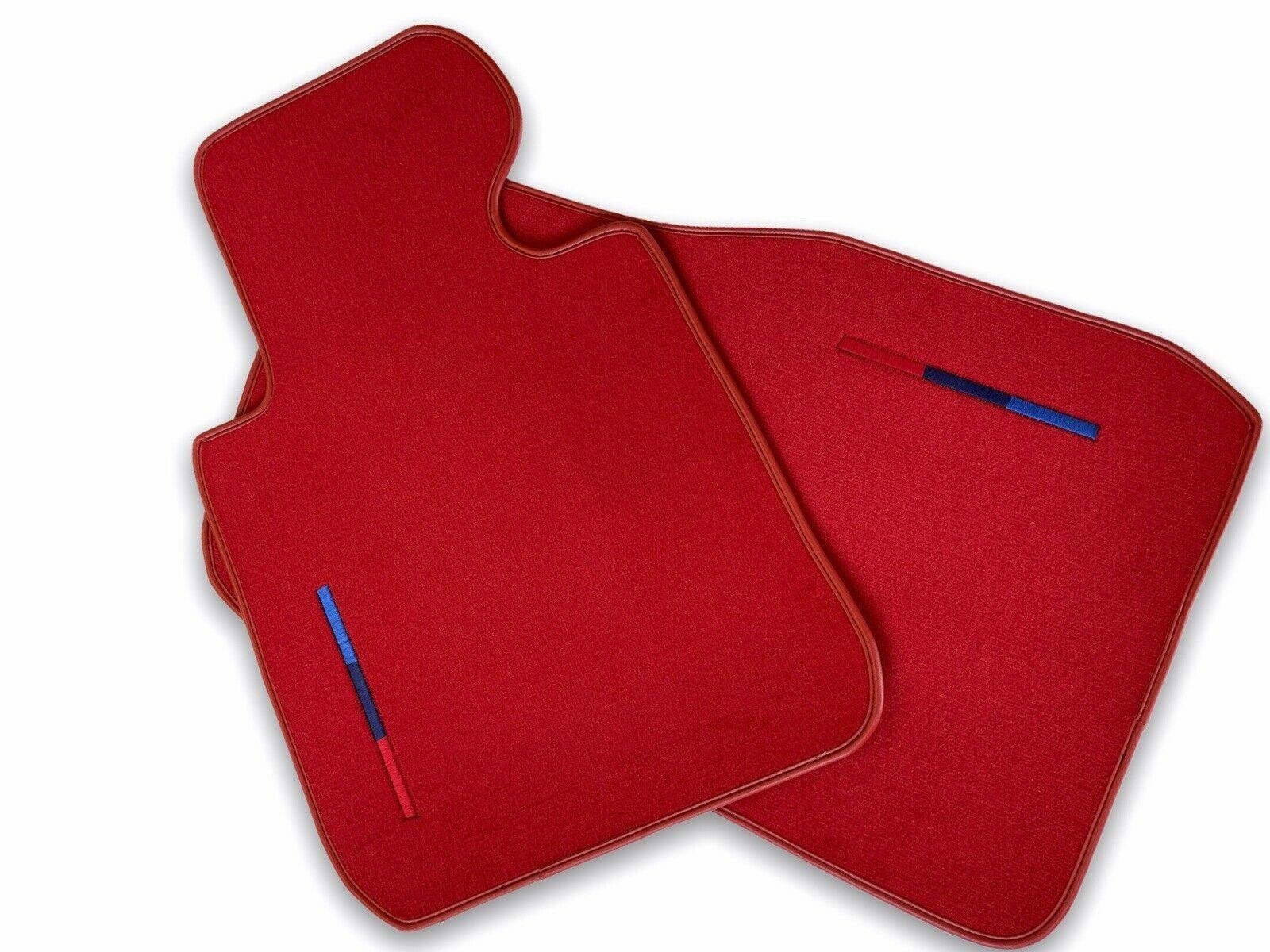Red Mats For BMW 1 Series F21 3-door Hatchback With M Package - AutoWin