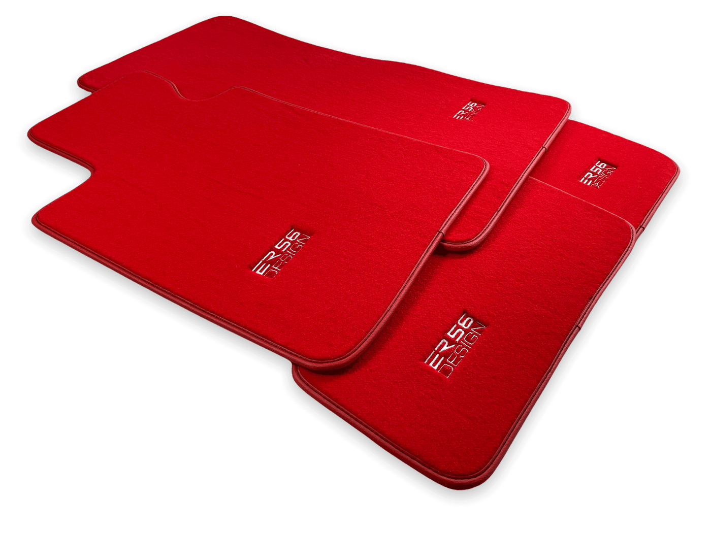 Red Mats For BMW 4 Series G23 Convertible - ER56 Design Brand - AutoWin