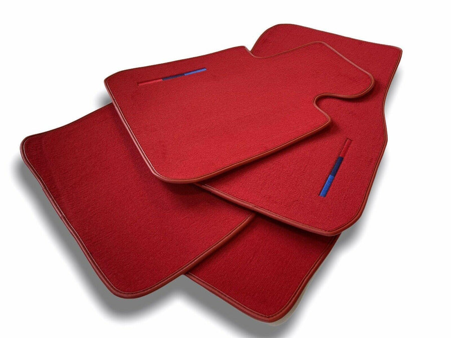 Red Mats For BMW 8 Series G15 2-door Coupe With M Package - AutoWin