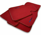 Red Mats For BMW M5 E60 With M Package - AutoWin