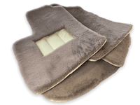 Sheepskin Floor Mats For Bentley Continental GT (2003–2011) Er56 Design - AutoWin