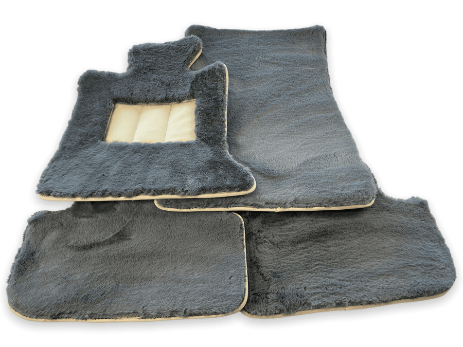 Sheepskin Floor Mats For Rolls Royce Phantom Drophead Coupe 2007–2016 Er56 Design Brand - AutoWin