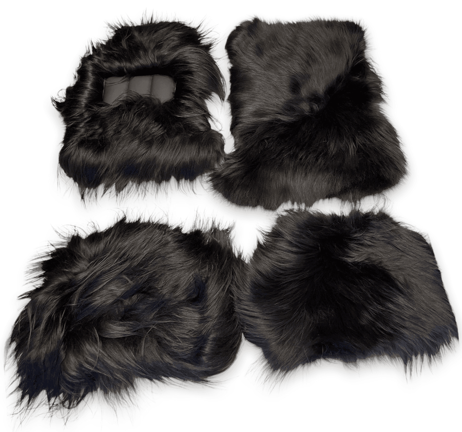 Sheepskin Floor Mats For Rolls Royce Shadow 1965-1977 Er56 Design Brand - AutoWin